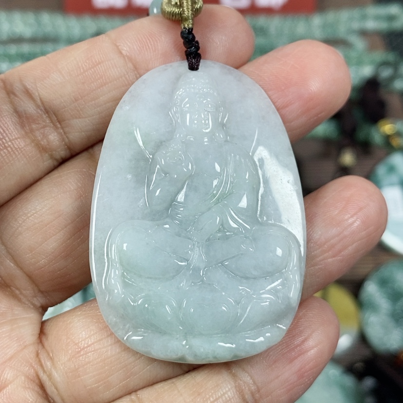 【闪购商品】翡翠颈饰未镶嵌玉吊坠翡翠玉