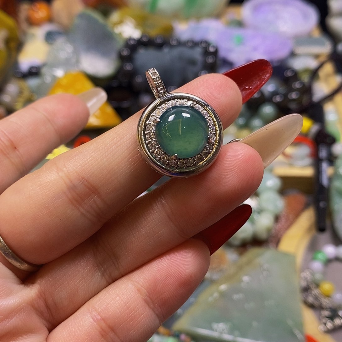 散珠翡翠天然翡翠