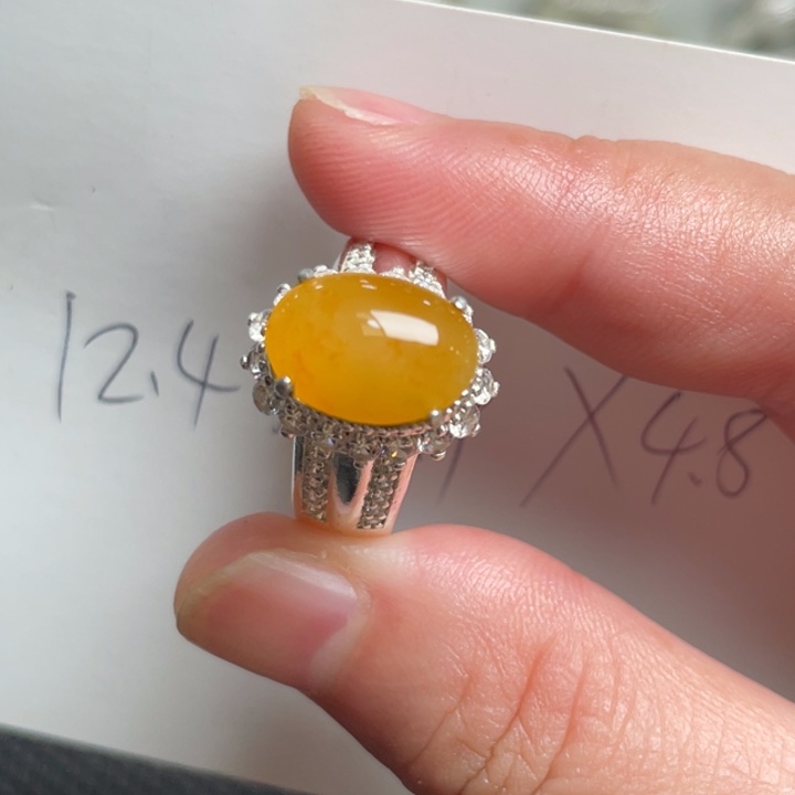 未镶嵌戒指翡翠缅甸天然翡翠