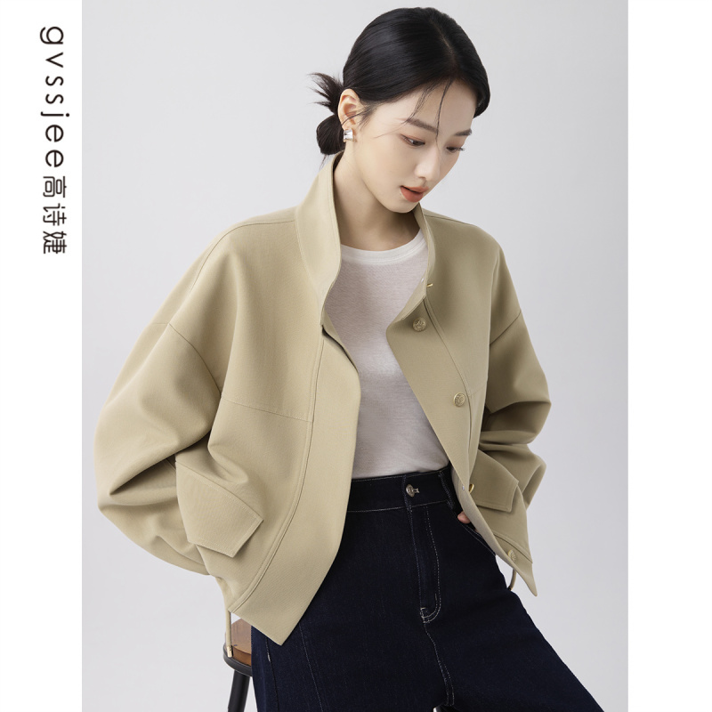 高诗婕新款女士休闲外套D261W30005