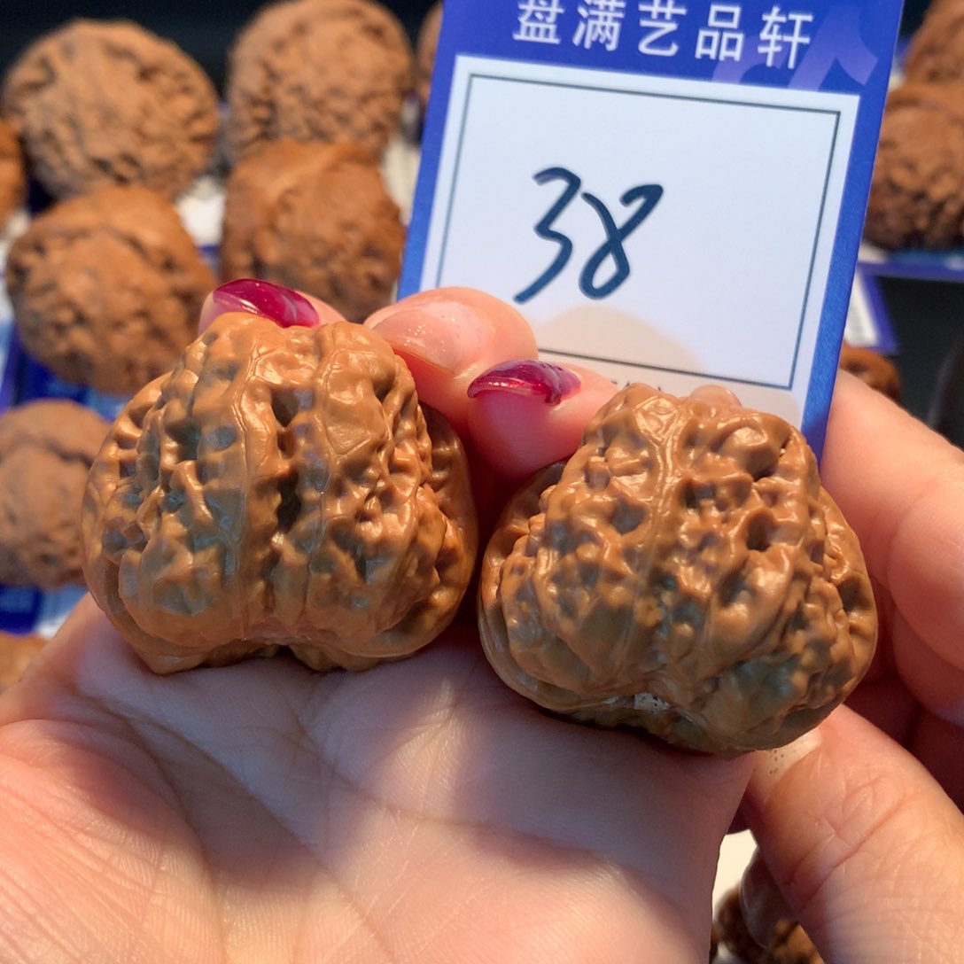 文玩核桃把件38蛤蟆3.8