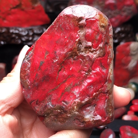 昌化鸡血石昌化鸡血石原石