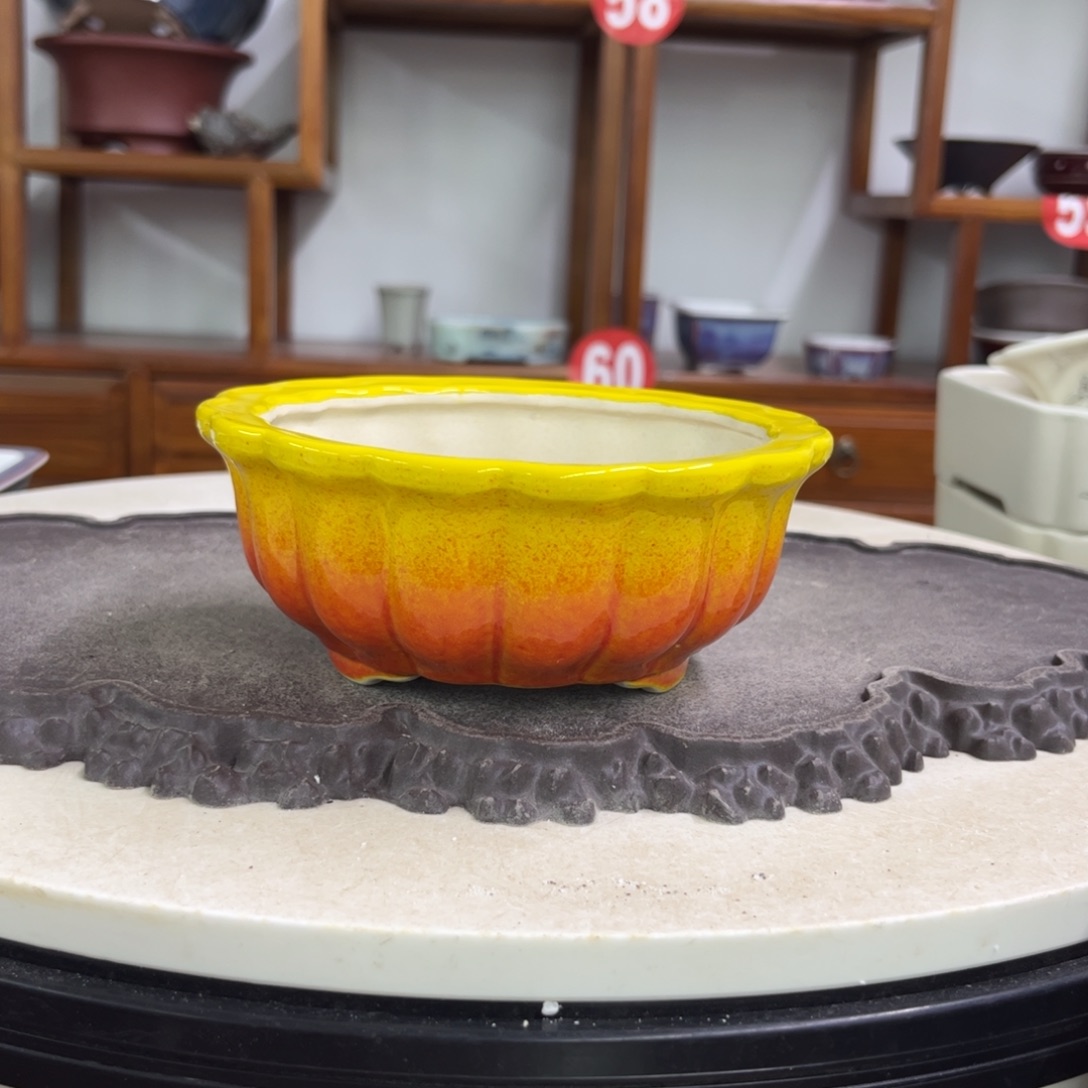 紫砂花盆瑕疵5.5/14。。。