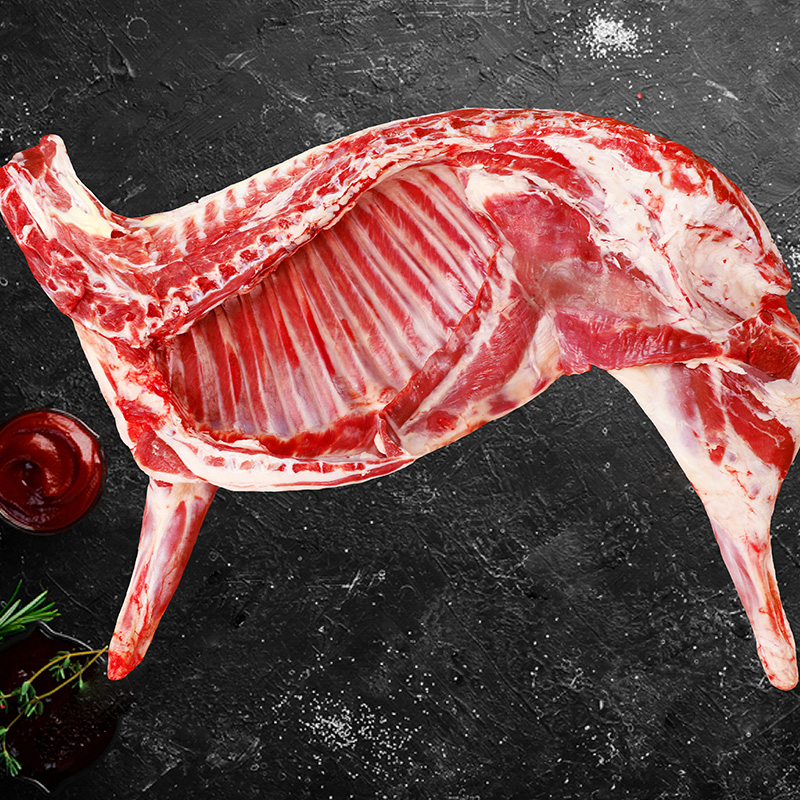 【老舅妈】内蒙古一整个半羊14斤（一整扇半羊）50%腿排