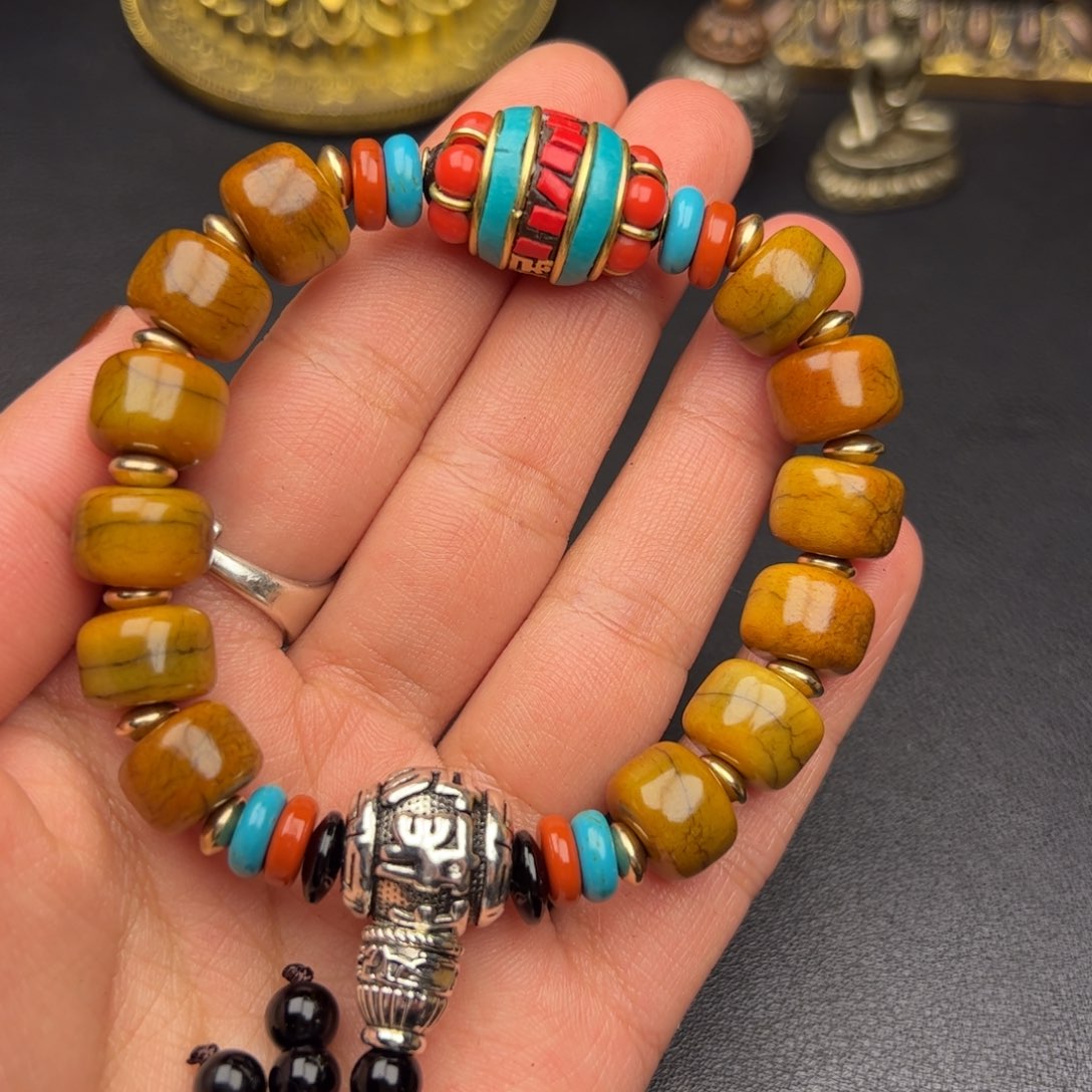 魅***邝泥塑藏式风格小配饰