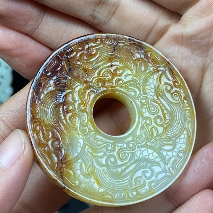 未镶嵌和田玉挂件张*瓜
