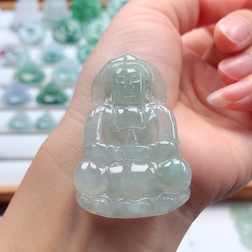【闪购商品】翡翠吊坠(不含链)未镶嵌