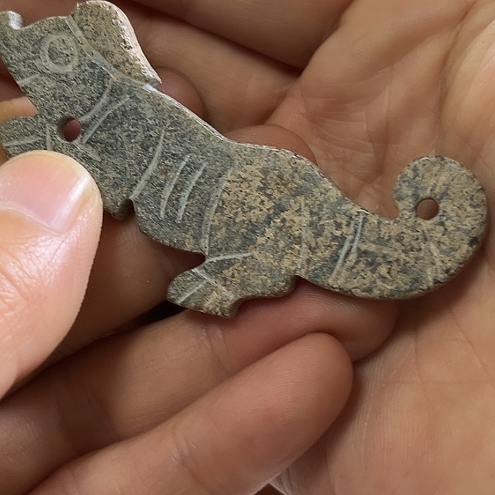 铁合金花岗石吊坠