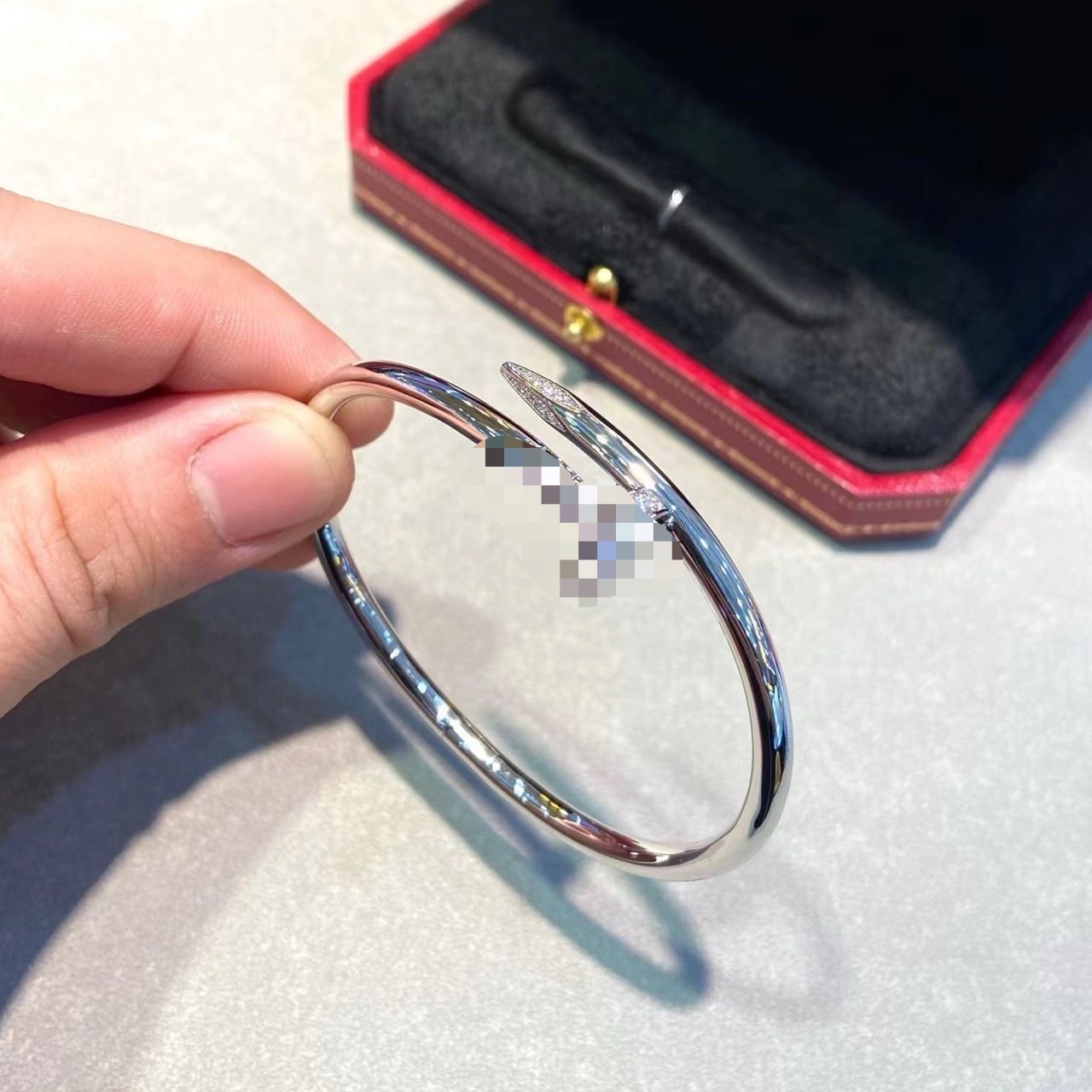 【钉子】 925银 时尚 莫桑 轻奢围巾 