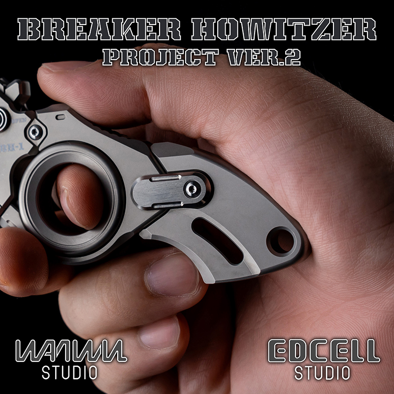 细胞EDCELL 破坏者拓展件 战术把手按压下挂曳光弹驱魔弹专用底座