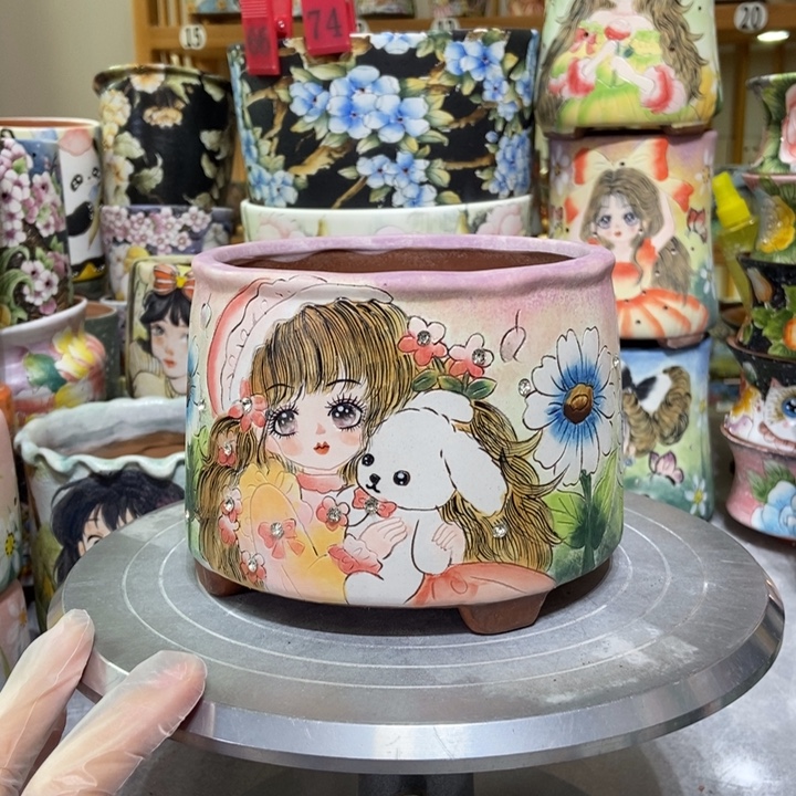 景德镇艺术手绘作品