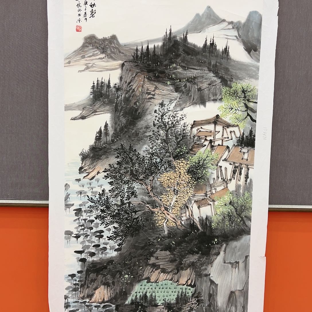 国画苏珊展览原作