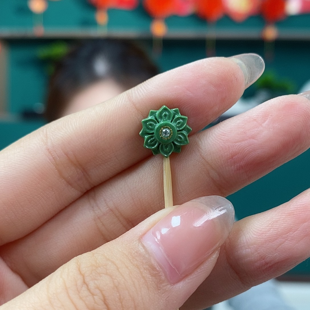 绿松石珠宝奇石未镶嵌