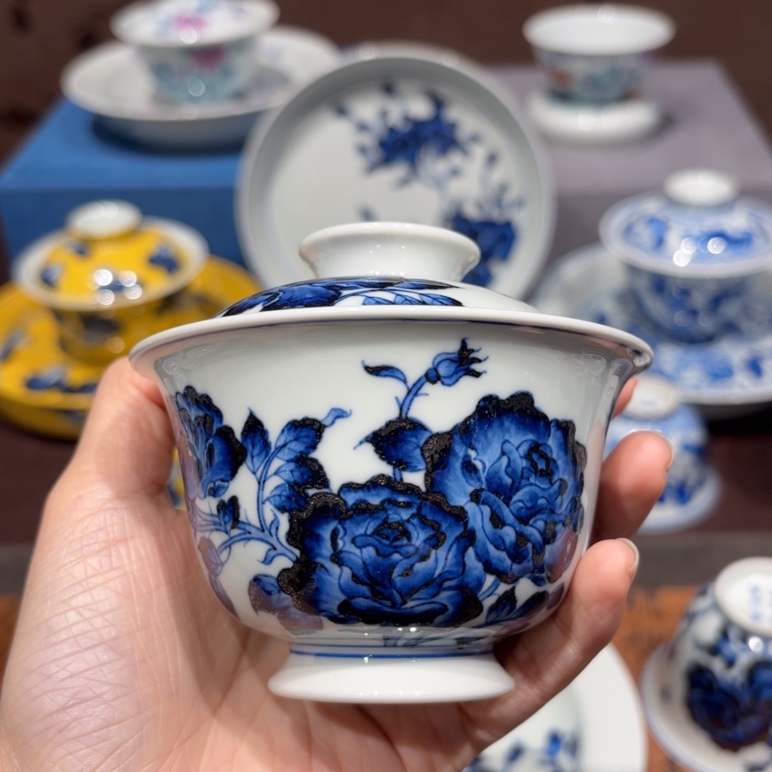 瓷片景德镇纯手工手绘