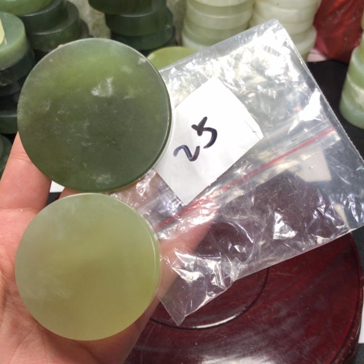 蛇纹石玉天然岫玉成品手镯心未镶嵌