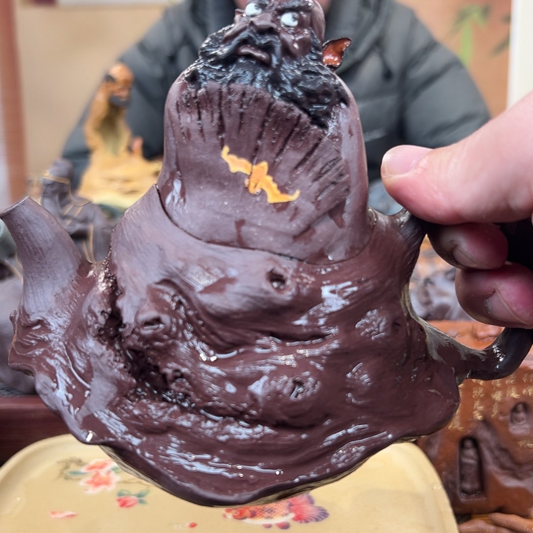 紫砂茶壶呵*呵纳福健康咯哦哦哦哦哦姐姐