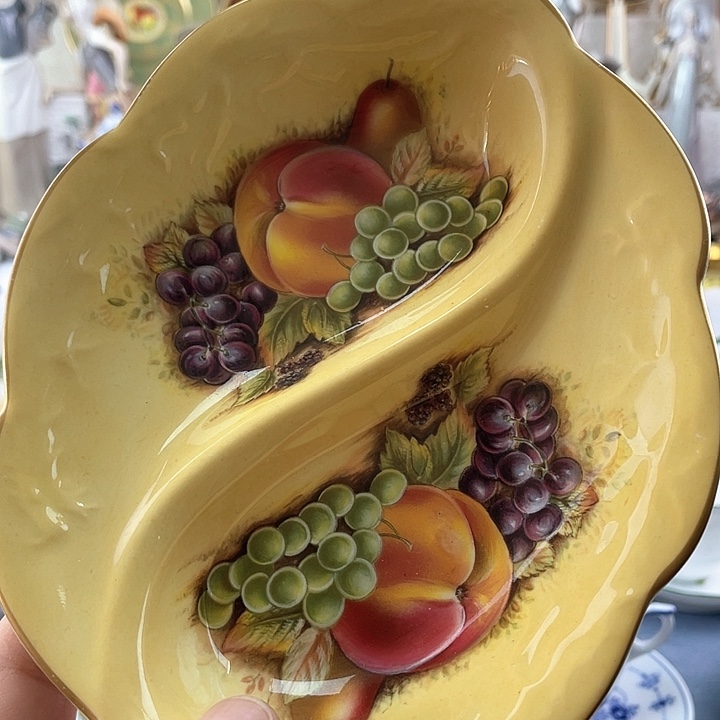 中古欧瓷咖啡杯盘子