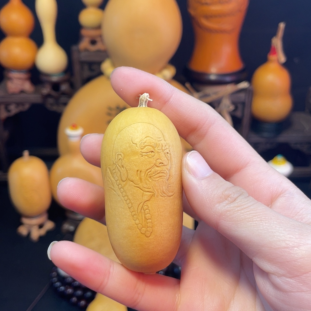 一***子老头押花葫芦葫芦