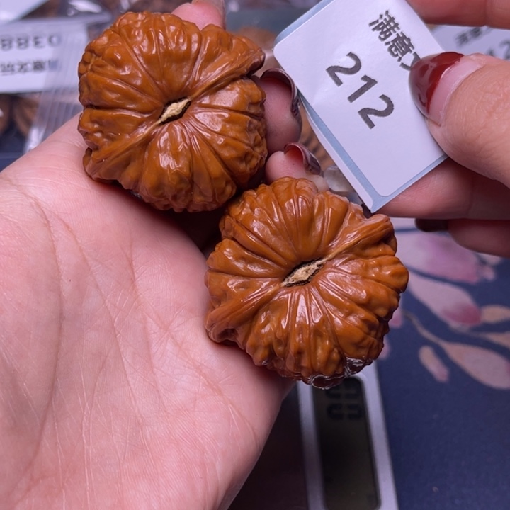 文玩核桃把件南瓜44.212