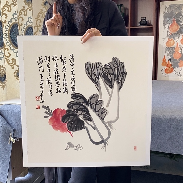 国画纯手绘国画写意作品