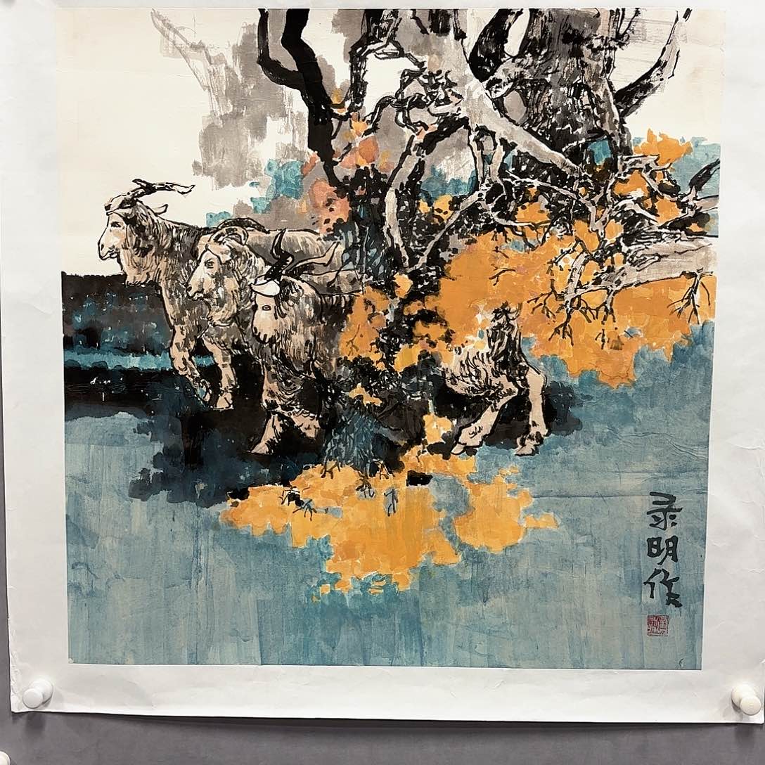 国画国画纯手绘作品请放心去藏