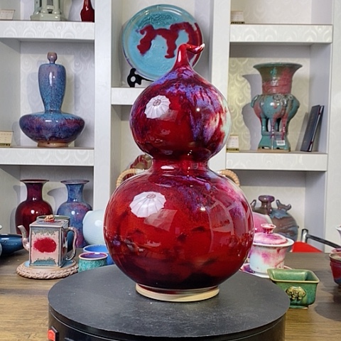 摆件禹州神后钧瓷原产地~