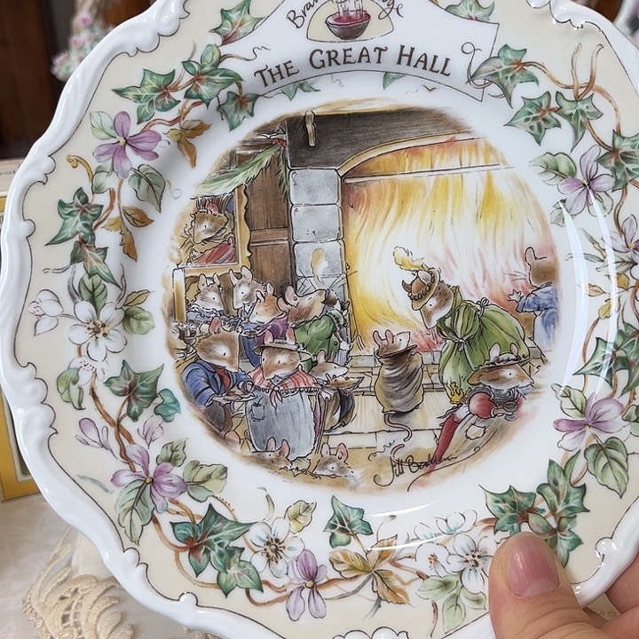 杯欧洲中古瓷器摆件