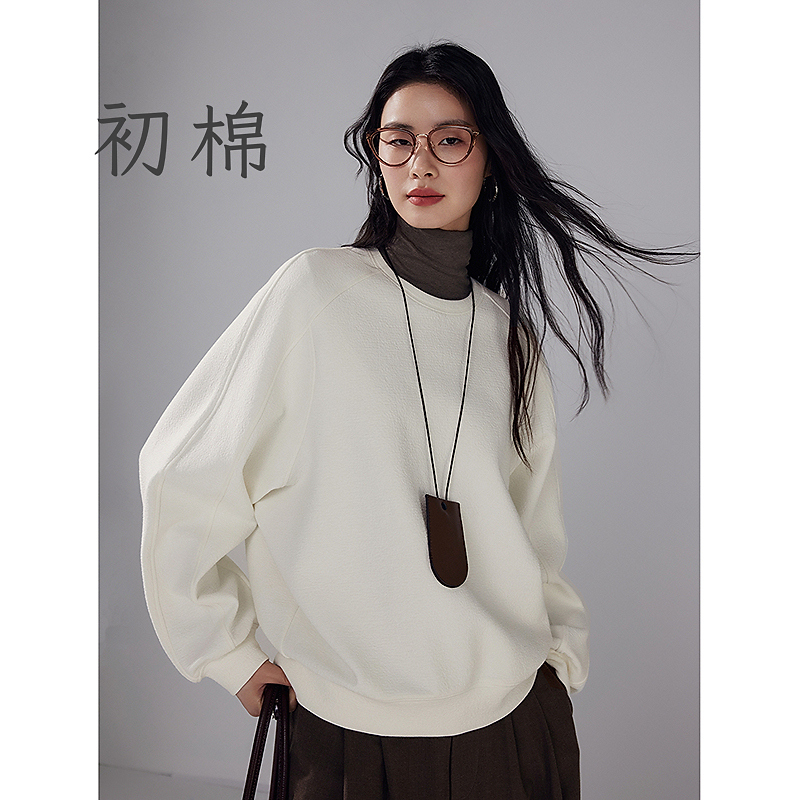 棉仓【初棉】-法式肌理感卫衣356608007