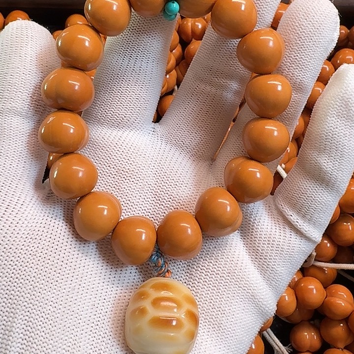 猴头核桃手串15+mm猴头爱心手串