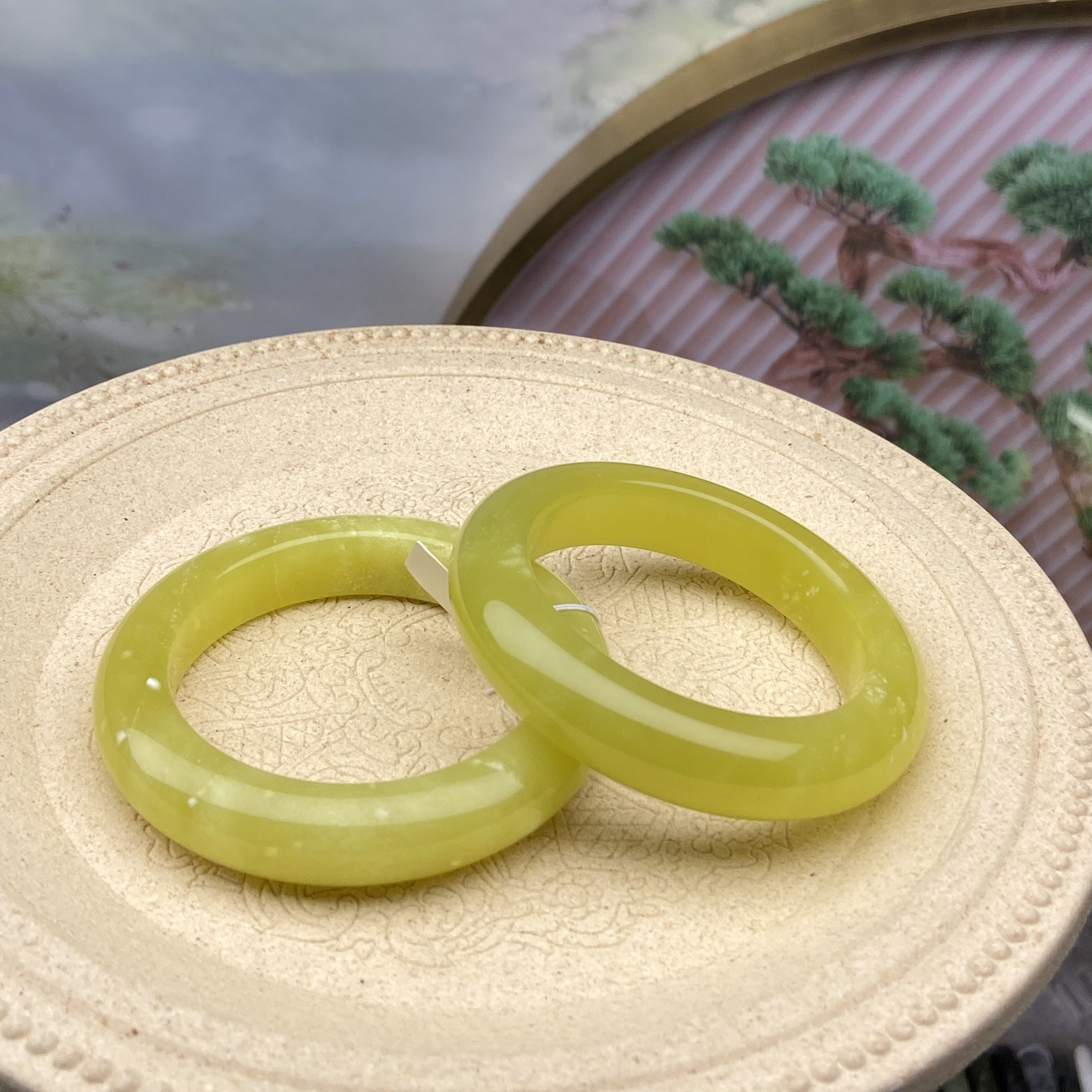 黄金玉水草手镯福利放漏款