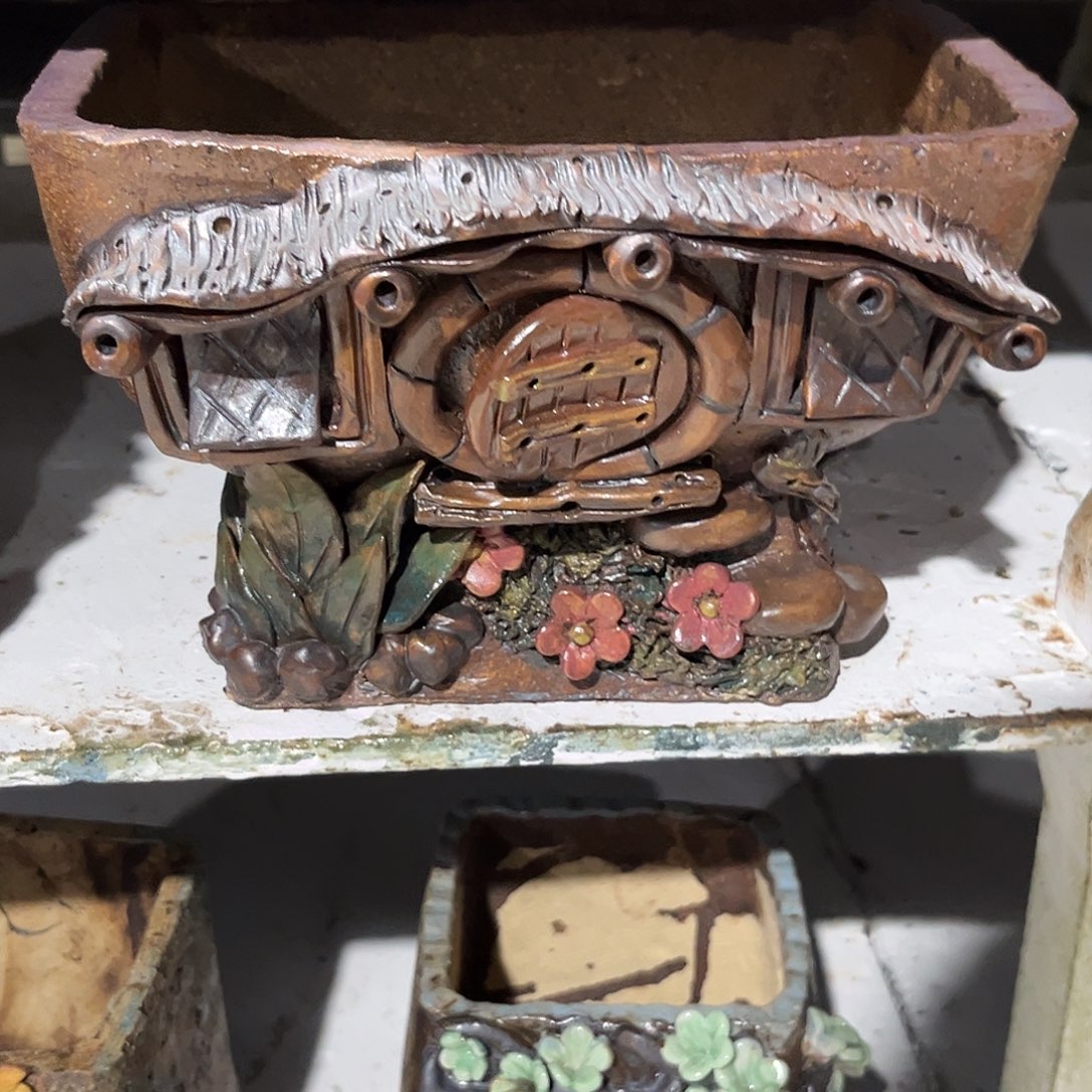 煜***妈11 号陶然花器多肉植物手工花器