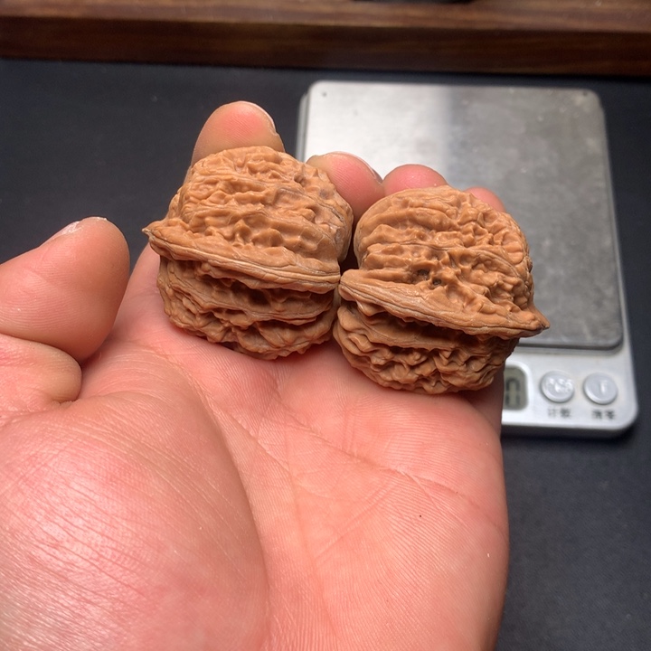 文玩核桃把件41四座楼41