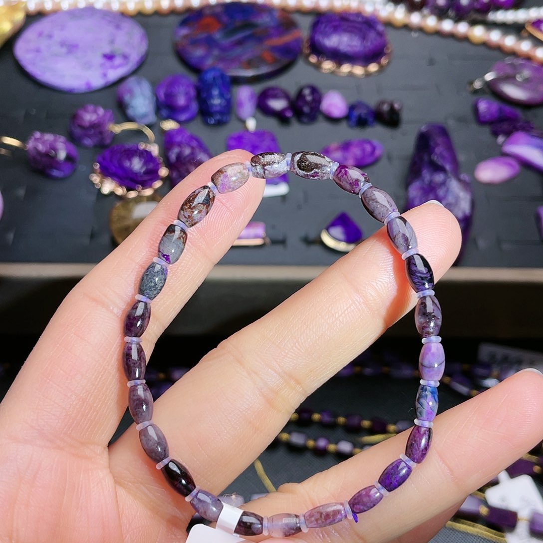 苏纪石（舒俱来）手链未镶嵌