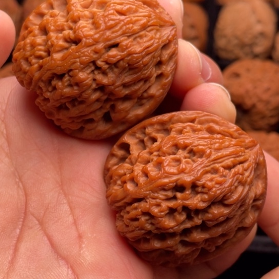 文玩核桃把件秦岭山脉核桃