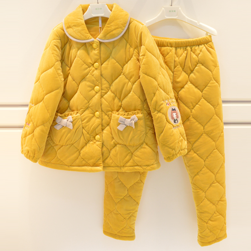 安之伴品牌睡衣女士秋冬家居服20279