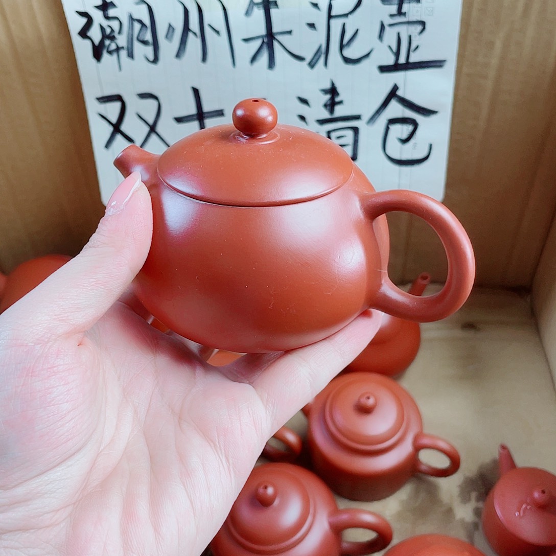 潮州朱泥壶大西施180