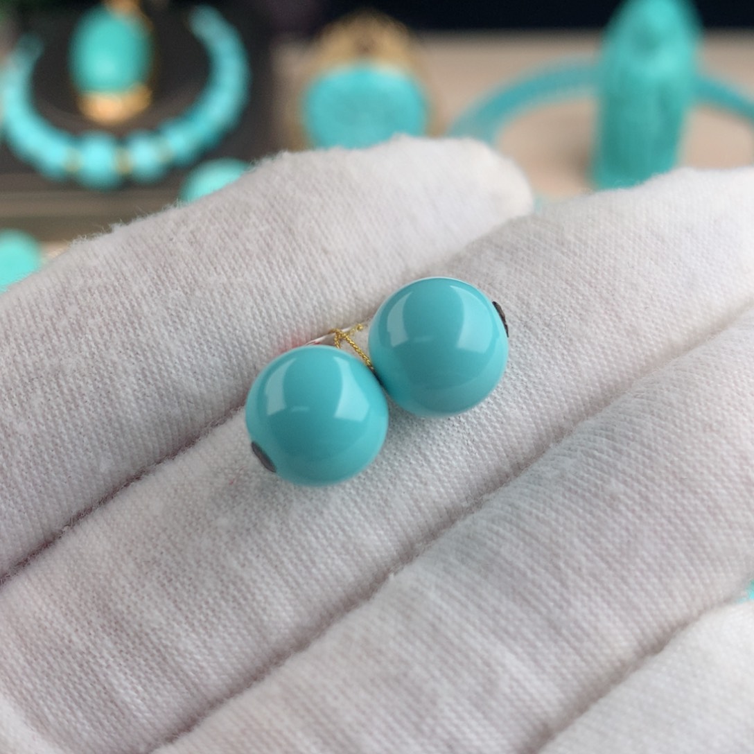 【闪购商品】绿松石圆珠卡9未镶嵌