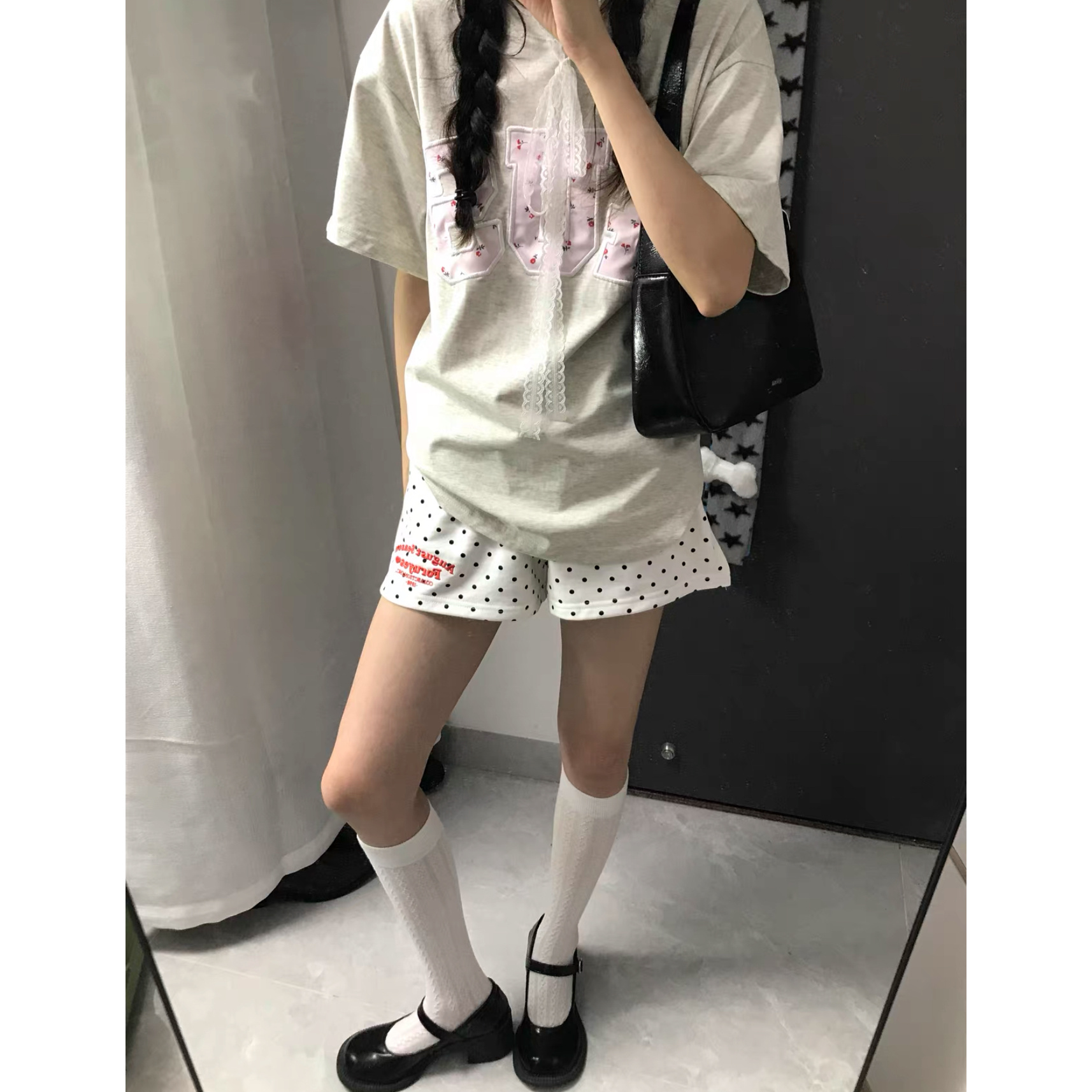 4碎花宽松休闲t恤