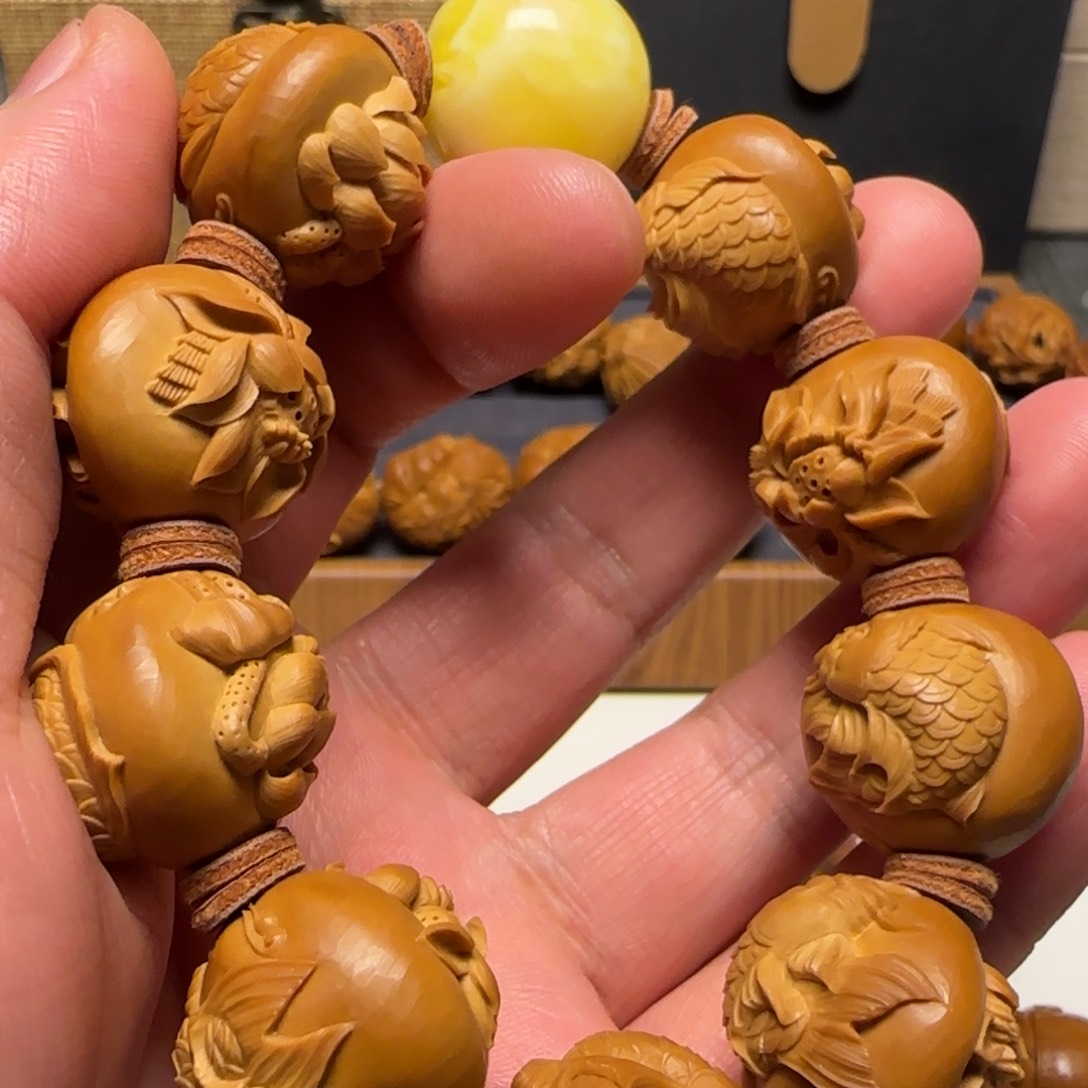 橄榄核手串/手链一物一图