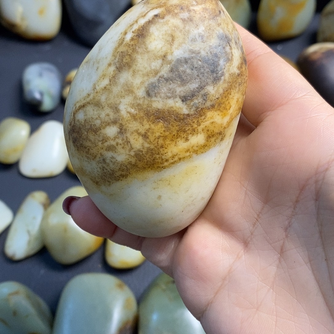 财***亿和田玉（糖玉）未镶嵌挂件
