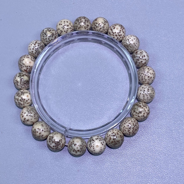 Y3 原生态石料星月菩提卡1.0圆珠单圈手串（多样性发其一）