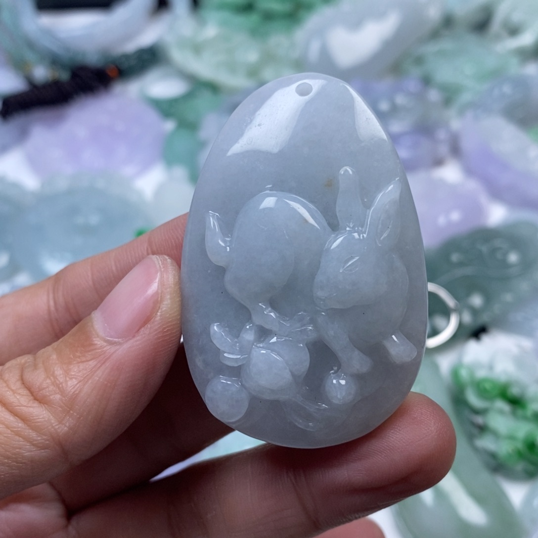 颈饰未镶嵌翡翠翡翠