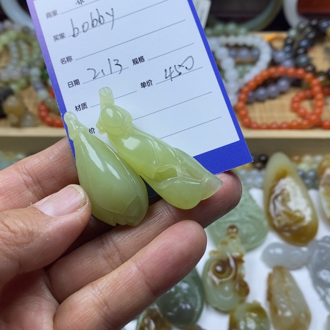 和田玉（糖玉）颈饰未镶嵌b***y