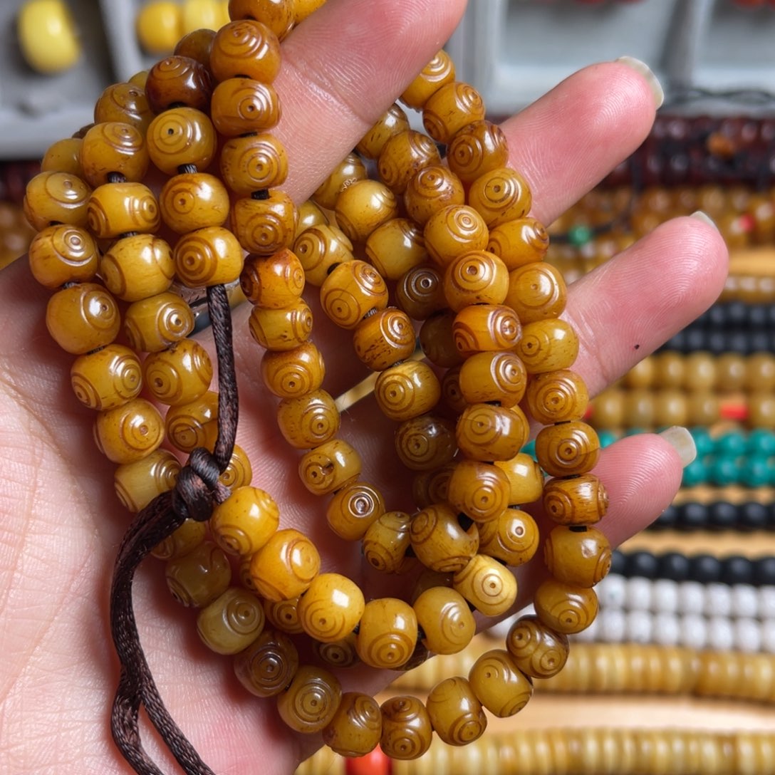 泥塑风***沙藏区牛牛骨108