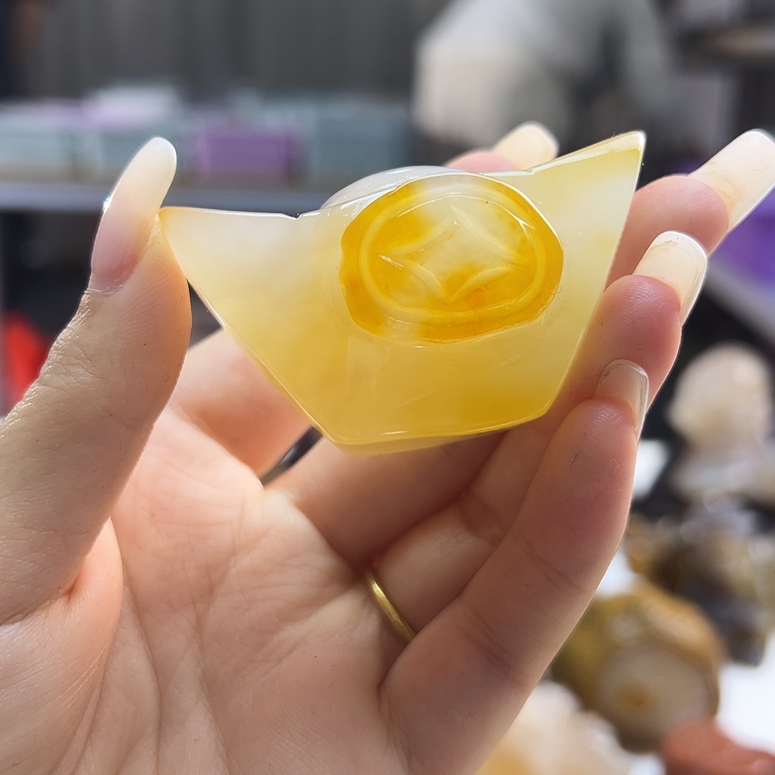 玛瑙/玉髓未镶嵌吊坠(不含链)