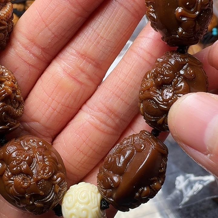 橄榄核手串我是你