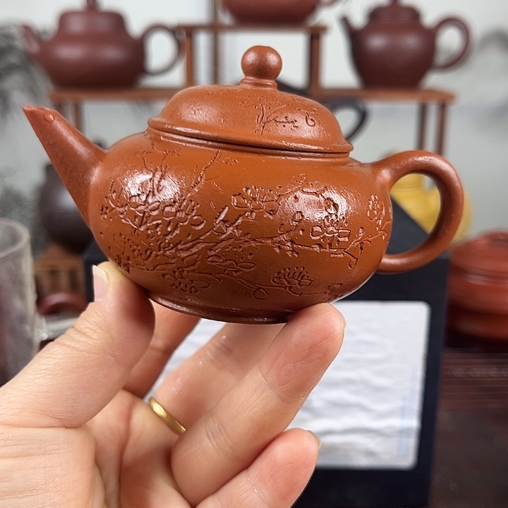 天***意茶壶紫砂微瑕处理