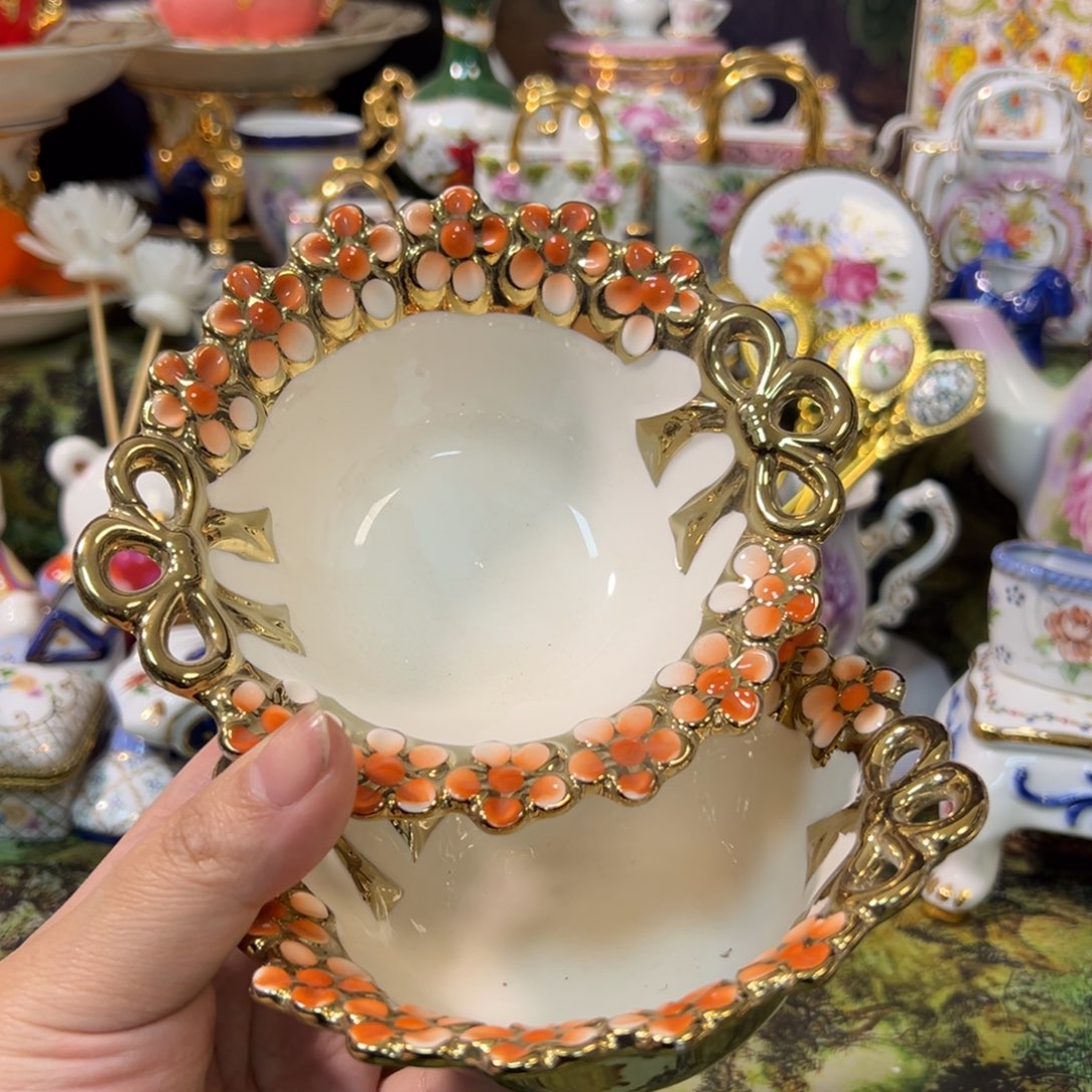 摆件鹿与海陶瓷家居用品有限公司2个瑕疵