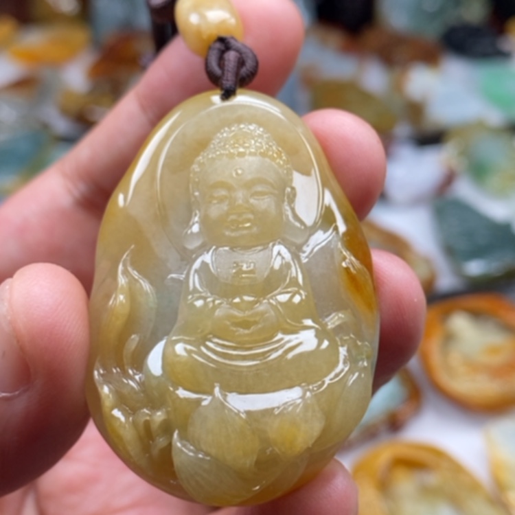 【闪购商品】翡翠未镶嵌吊坠(不含链)来****猪缅甸翡翠A货吊坠