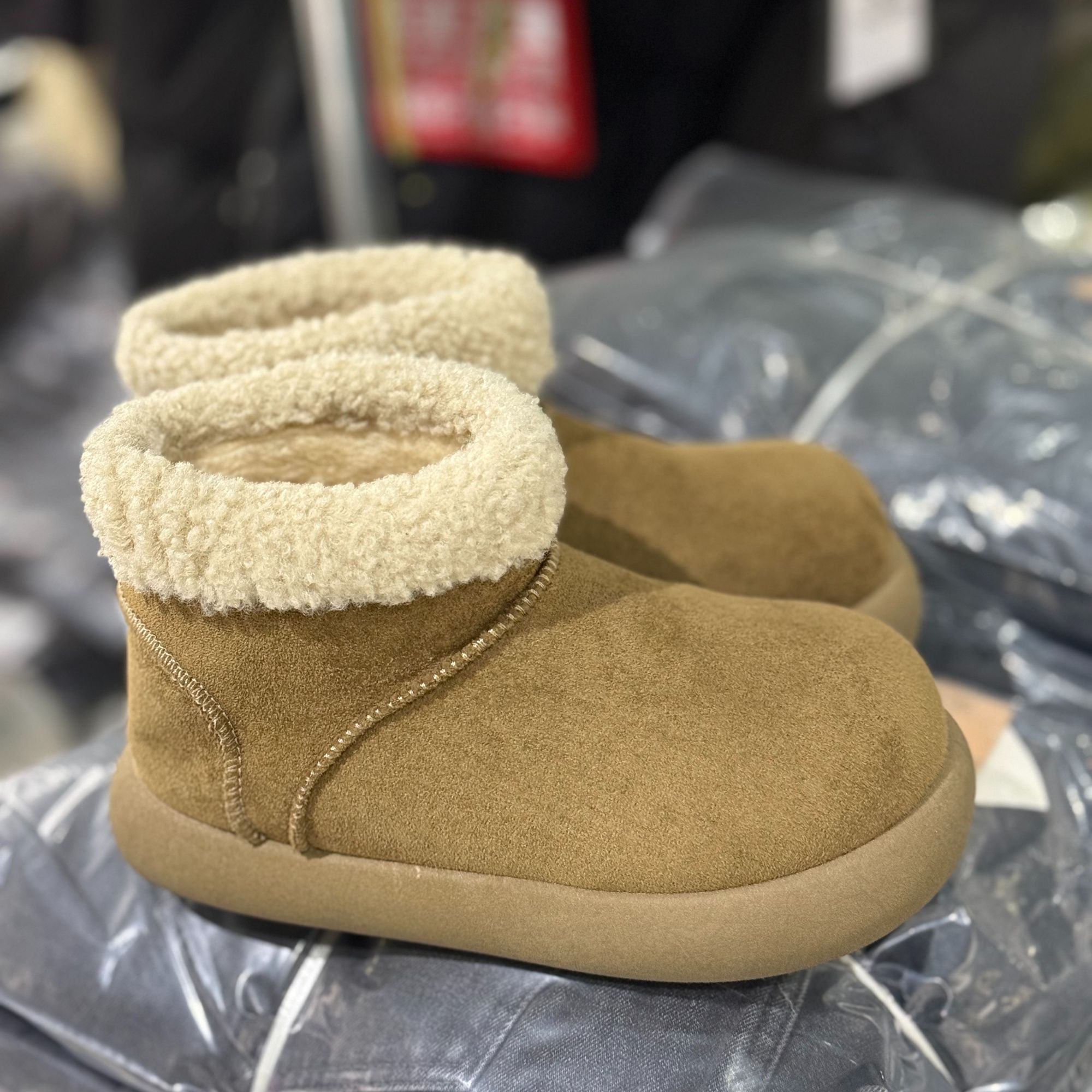 2025新款加绒丑萌土豆鞋百搭保暖雪地靴